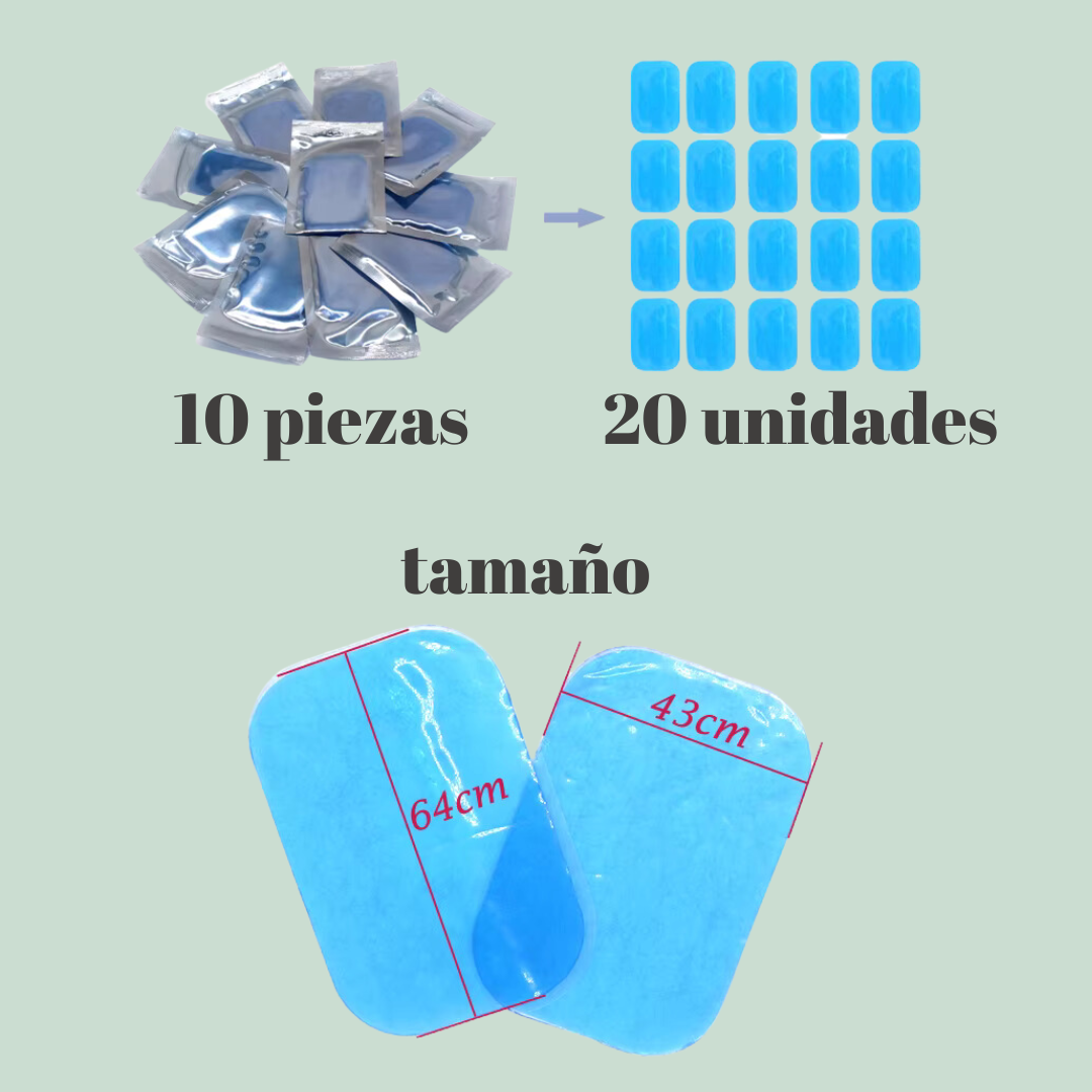 🎉Repuestos de Almohadillas de Hidrogel Para el Tonificador de Glúteos