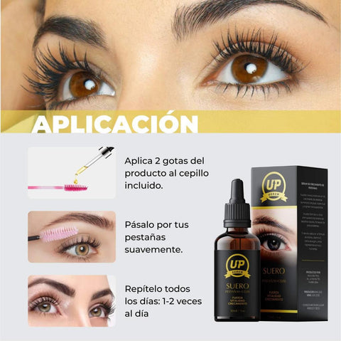 Serum Up ✨ Alargamiento de pestañas y cejas