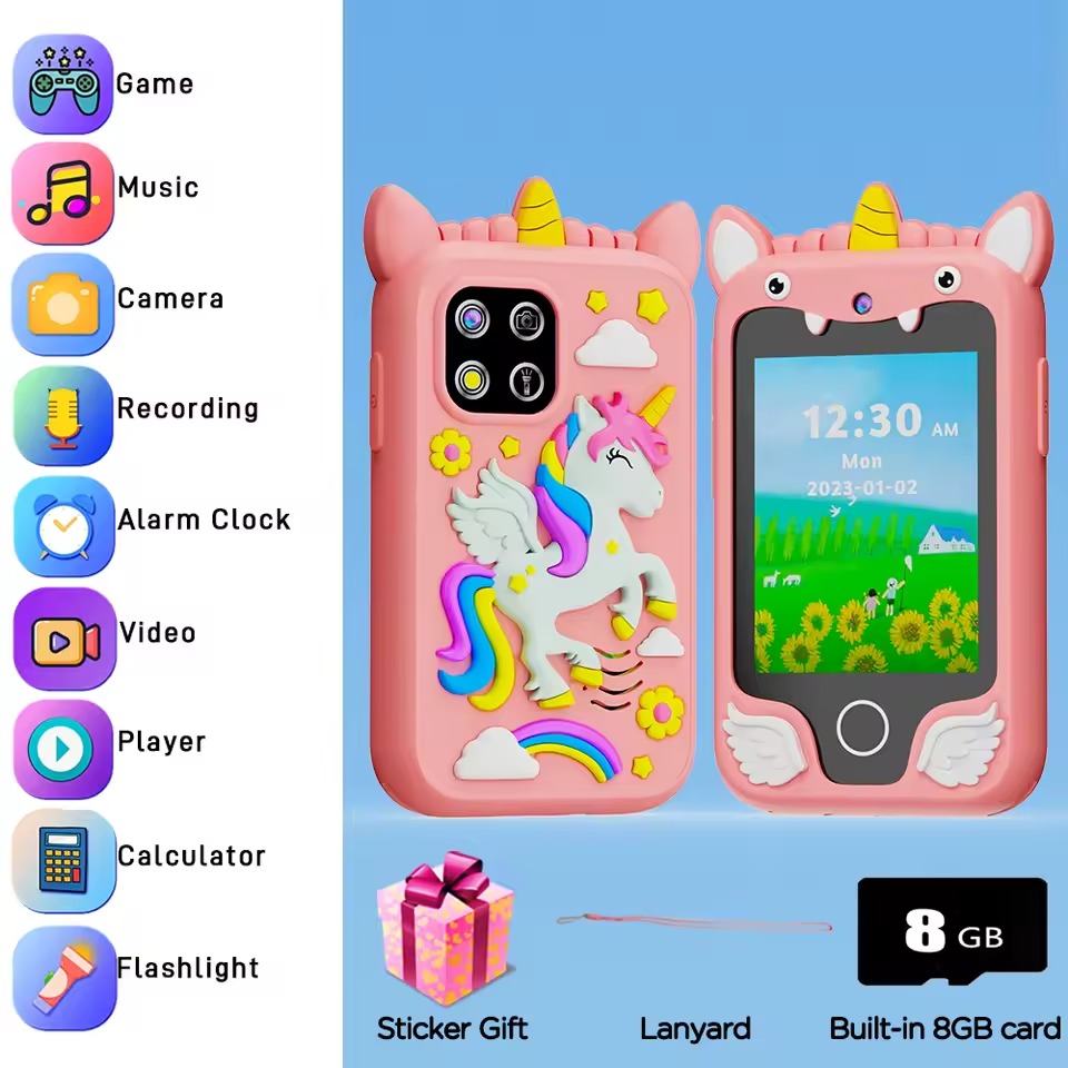 Smartphone educativo para niños + tarjeta SD de 8 GB Gratis