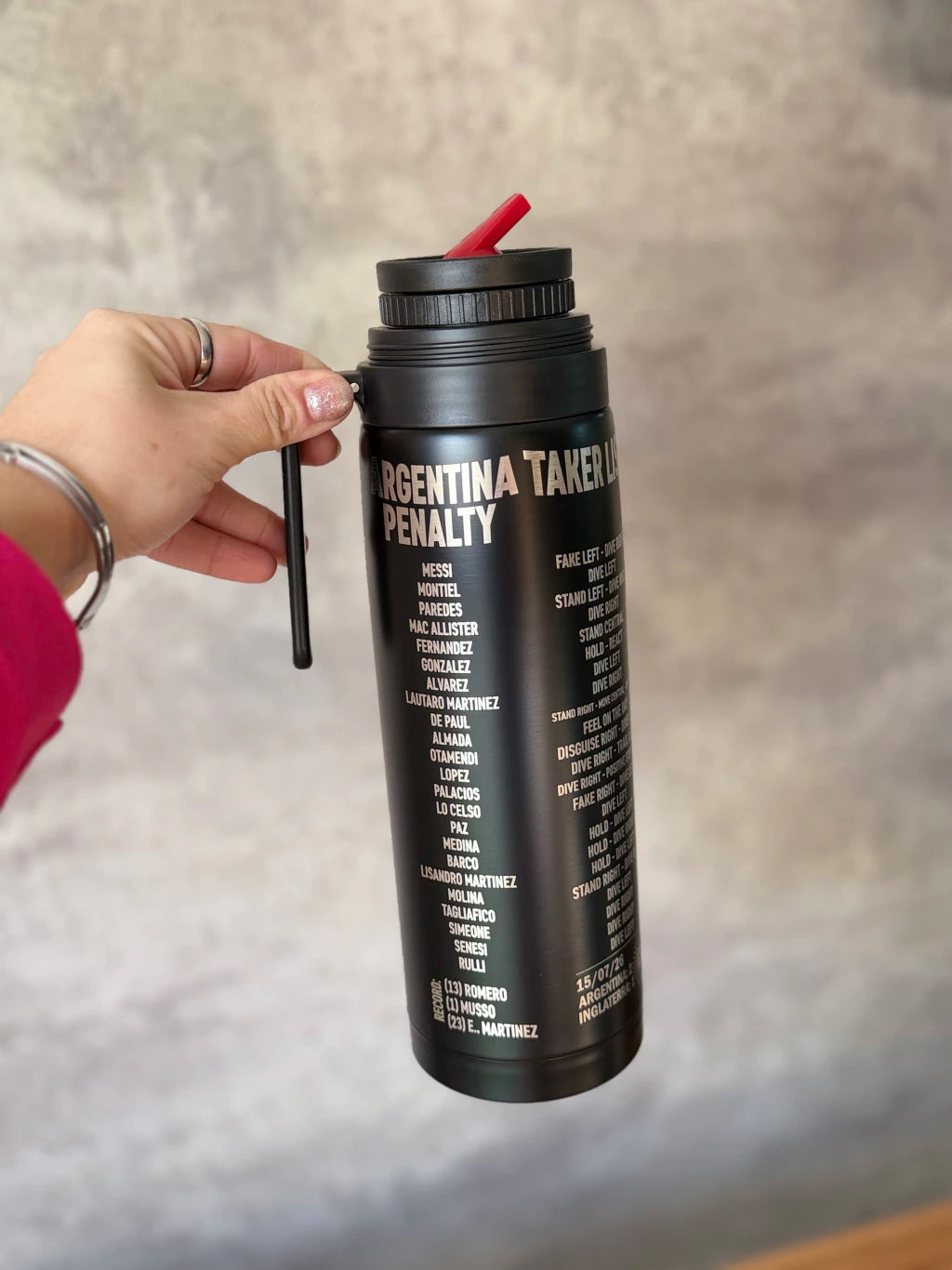 TERMO MACHETE EDICIÓN LIMITADA MUNDIAL