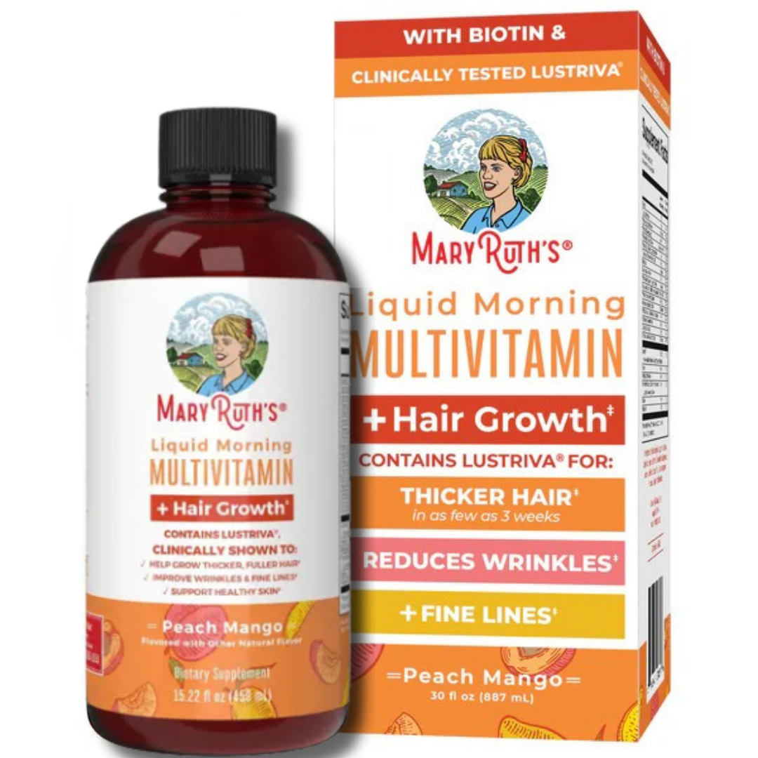 🌿 Multivitamina Matutina Liquida + Crecimiento del Cabello