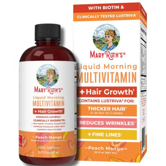 🌿 Multivitamina Matutina Liquida + Crecimiento del Cabello