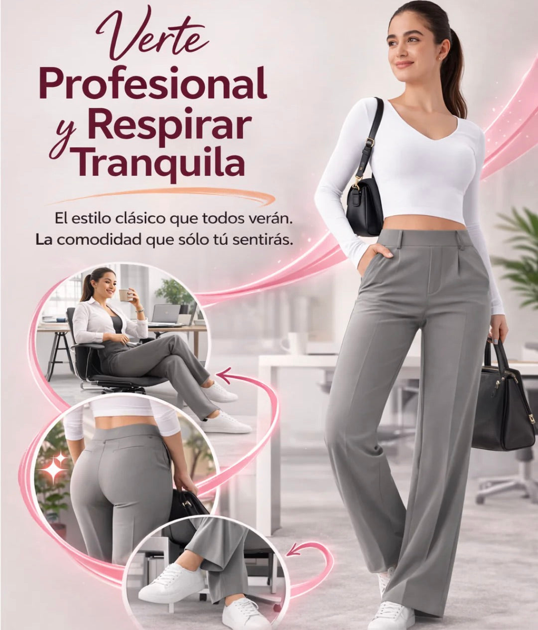 Pantalones Stretch Formales