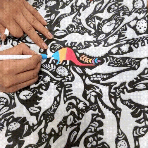 Huefold™  Manta Para Colorear