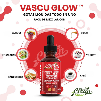 Vascu Glow™ – Potente Apoyo Natural para tu Corazón y Circulación