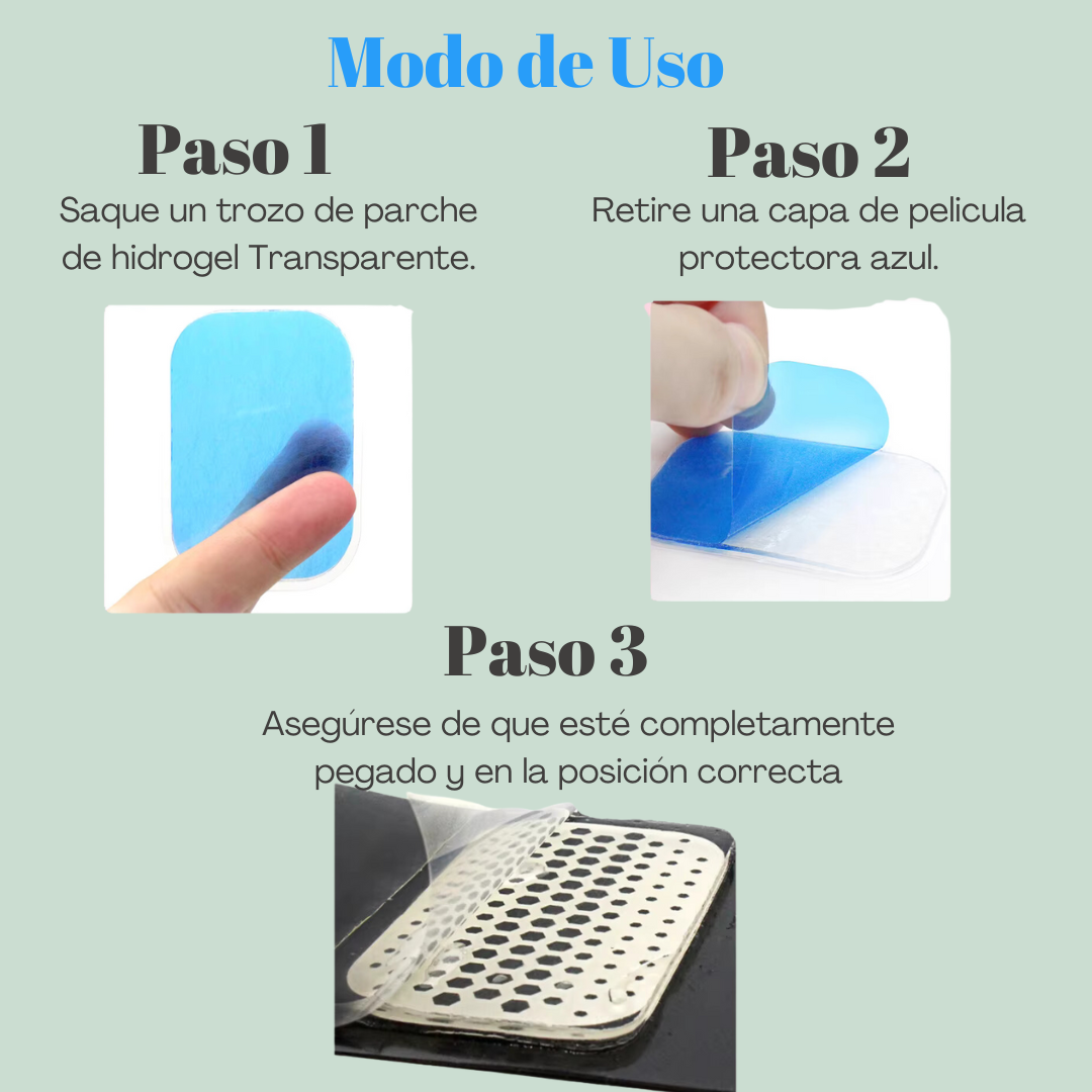 🎉Repuestos de Almohadillas de Hidrogel Para el Tonificador de Glúteos