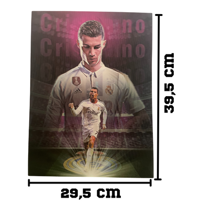 Póster 3D Cristiano