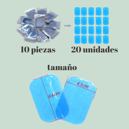 🎉Repuestos de Almohadillas de Hidrogel Para el Tonificador de Glúteos