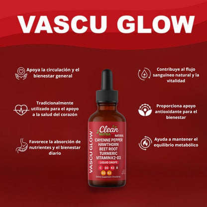 Vascu Glow™ – Potente Apoyo Natural para tu Corazón y Circulación