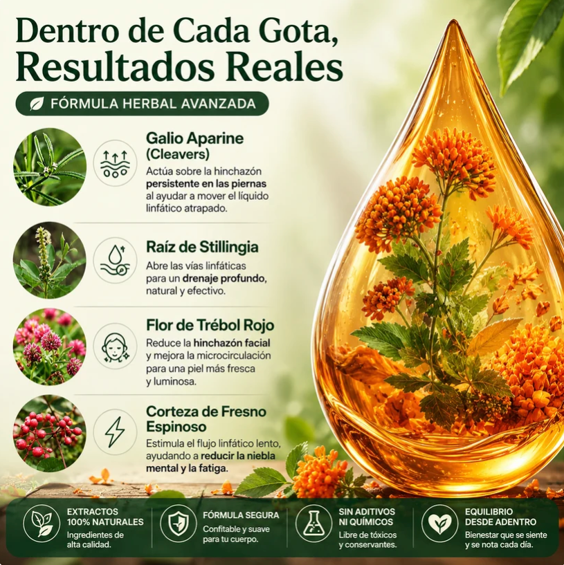 MayaVerra™ Drenaje Linfático Herbal