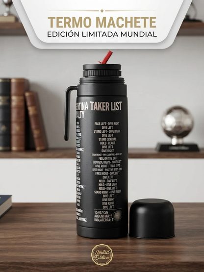 TERMO MACHETE EDICIÓN LIMITADA MUNDIAL