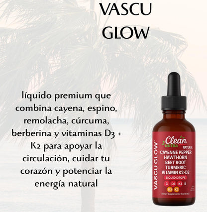 Vascu Glow™ – Potente Apoyo Natural para tu Corazón y Circulación