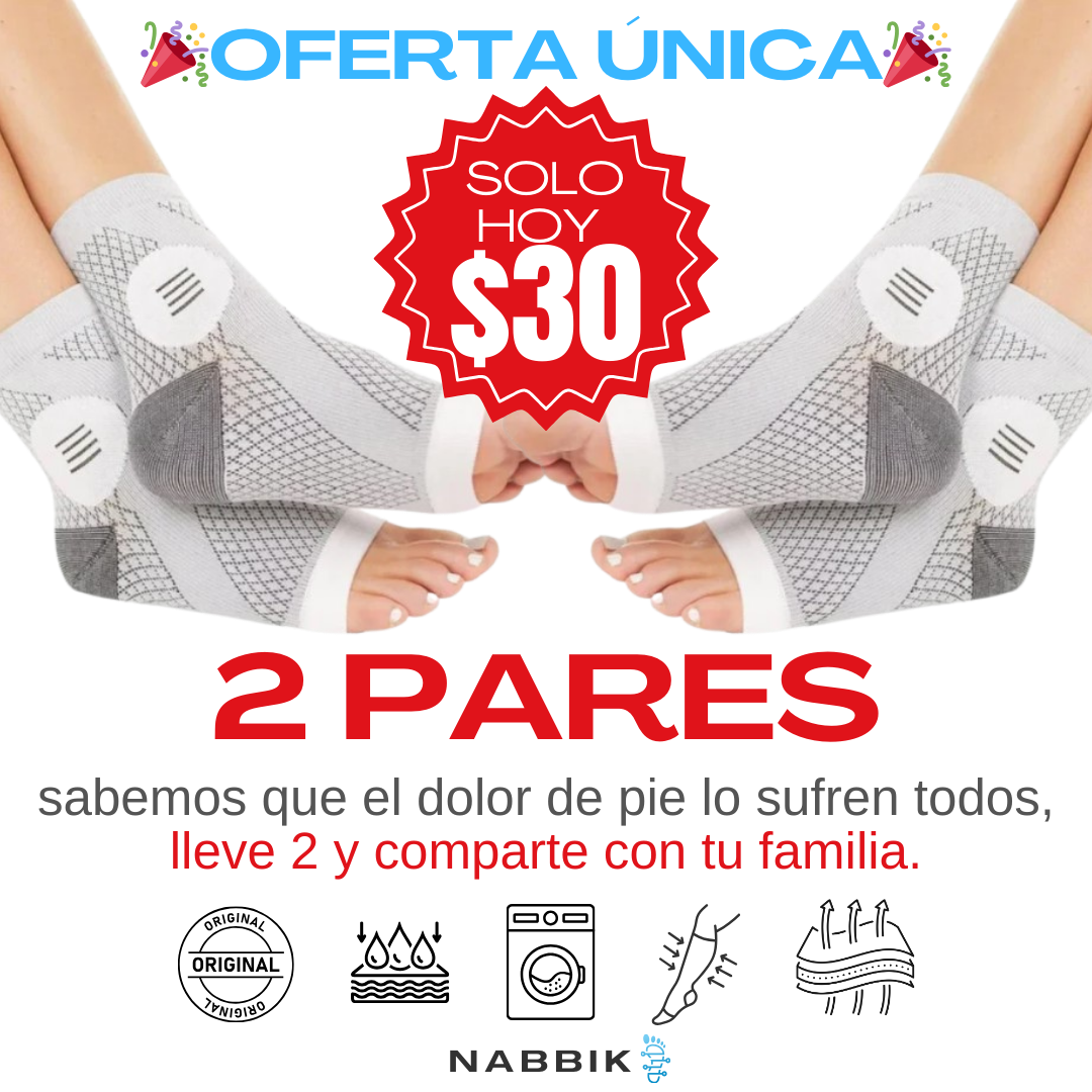 🎉Oferta Única🎉Pack 2 CALCETINES DE COMPRESIÓN
