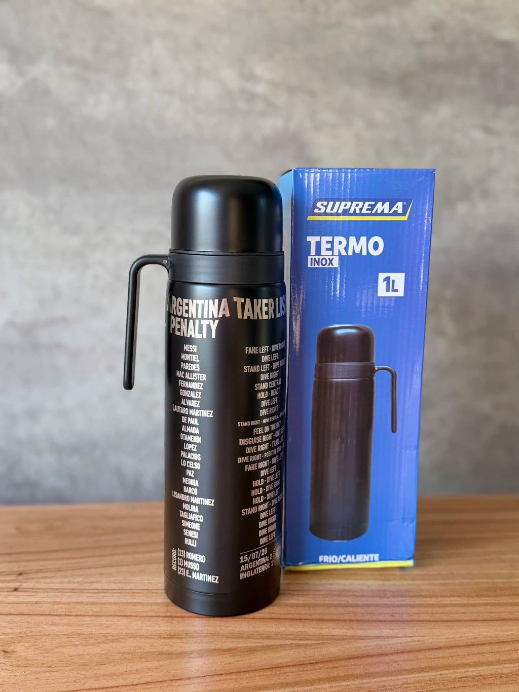 TERMO MACHETE EDICIÓN LIMITADA MUNDIAL