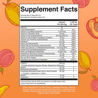 🌿 Multivitamina Matutina Liquida + Crecimiento del Cabello